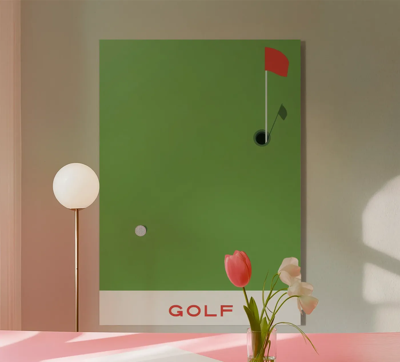 GOLF plexiglass da Betty Dyer