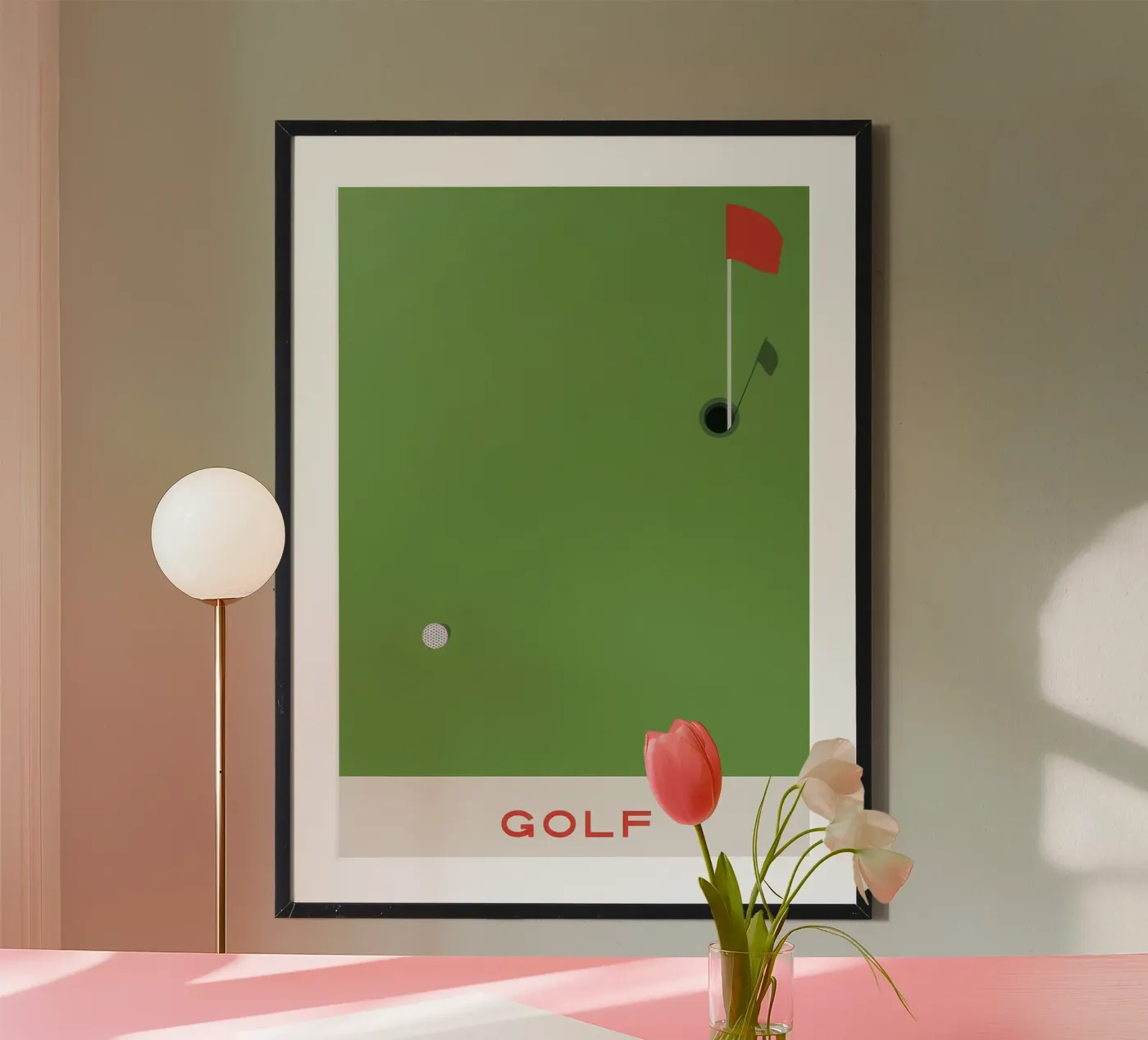 GOLF poster da Betty Dyer
