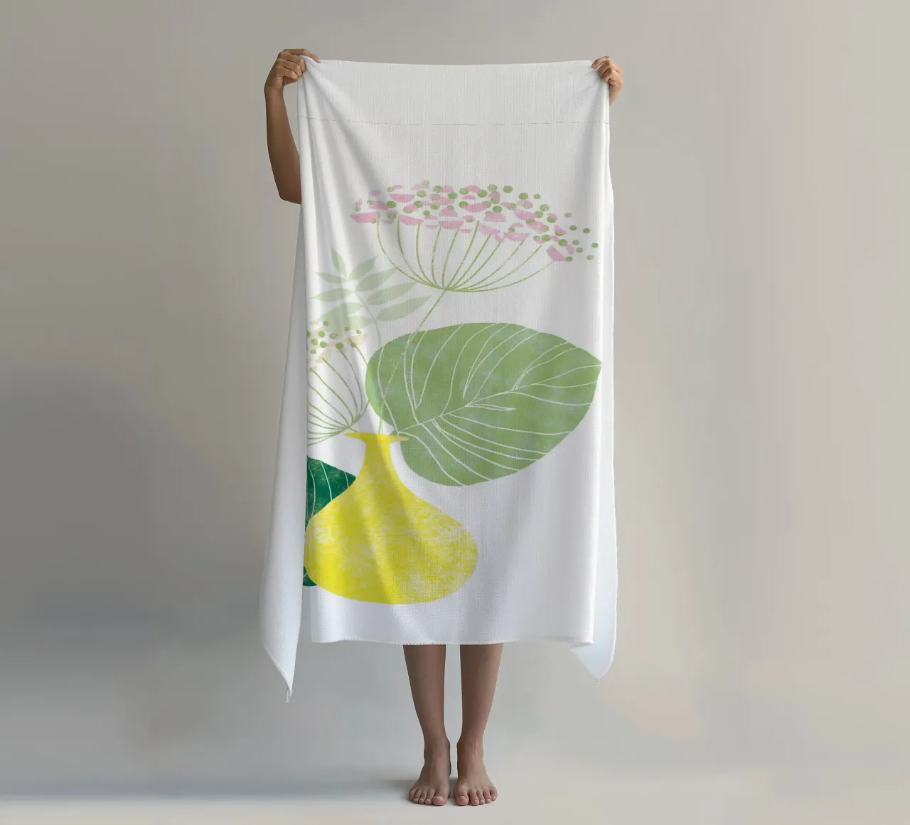 Pink Hydrangea telo mare da Catherine Aguilar