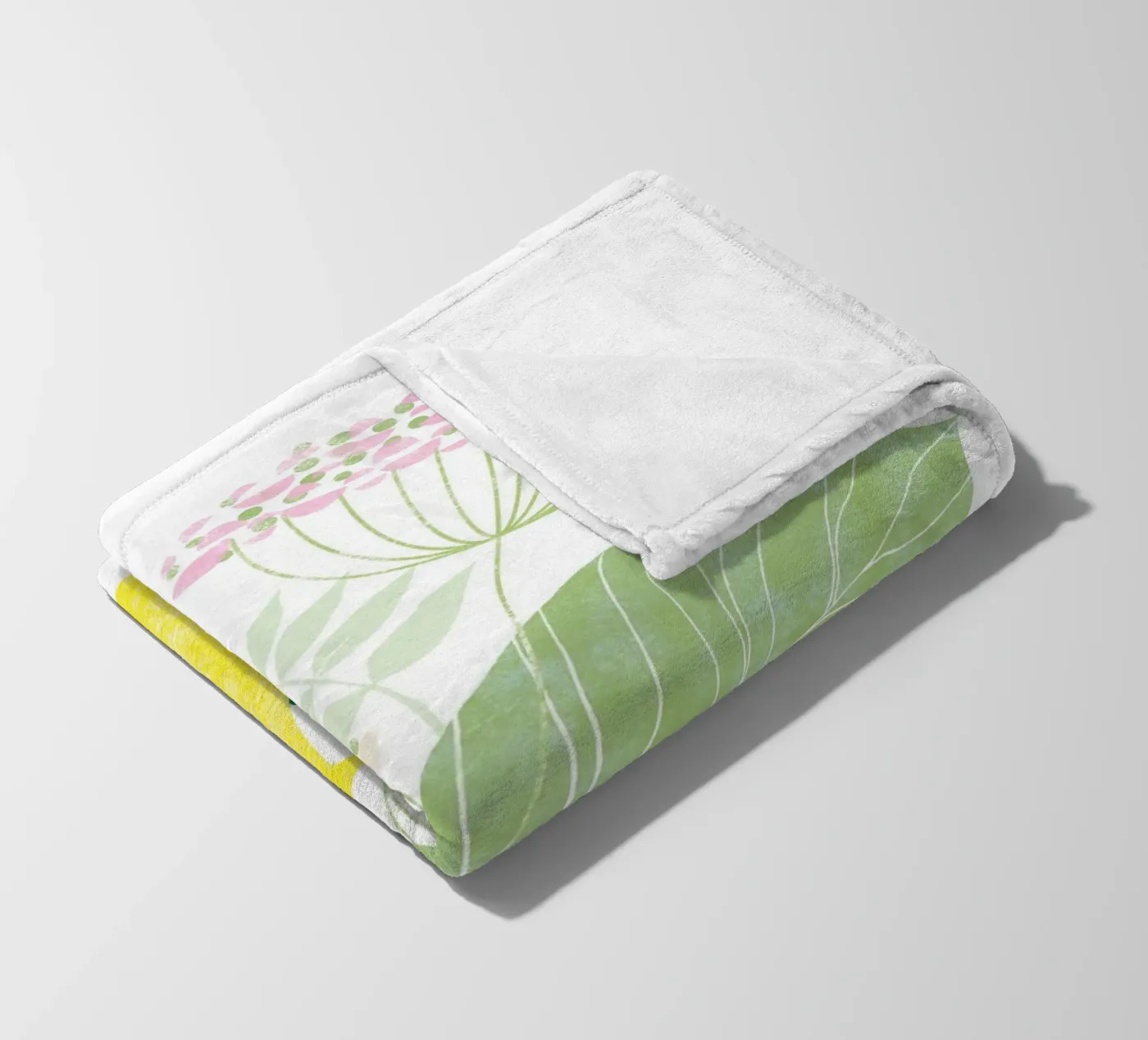 Pink Hydrangea coperta in pile da Catherine Aguilar