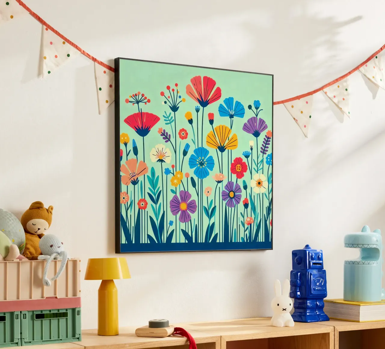 Fiori di campo alluminio dibond da Digital Naive