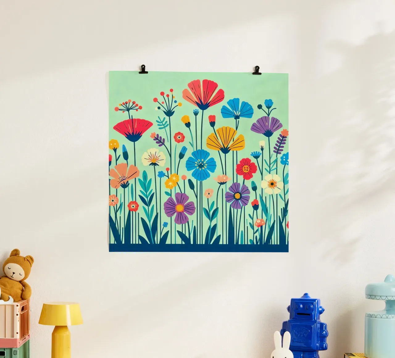 Fiori di campo carta hahnemühle da Digital Naive