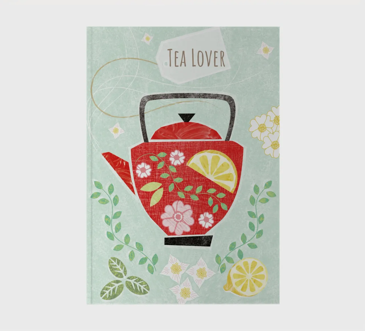Herbal Goodness notebook by Catherine Aguilar