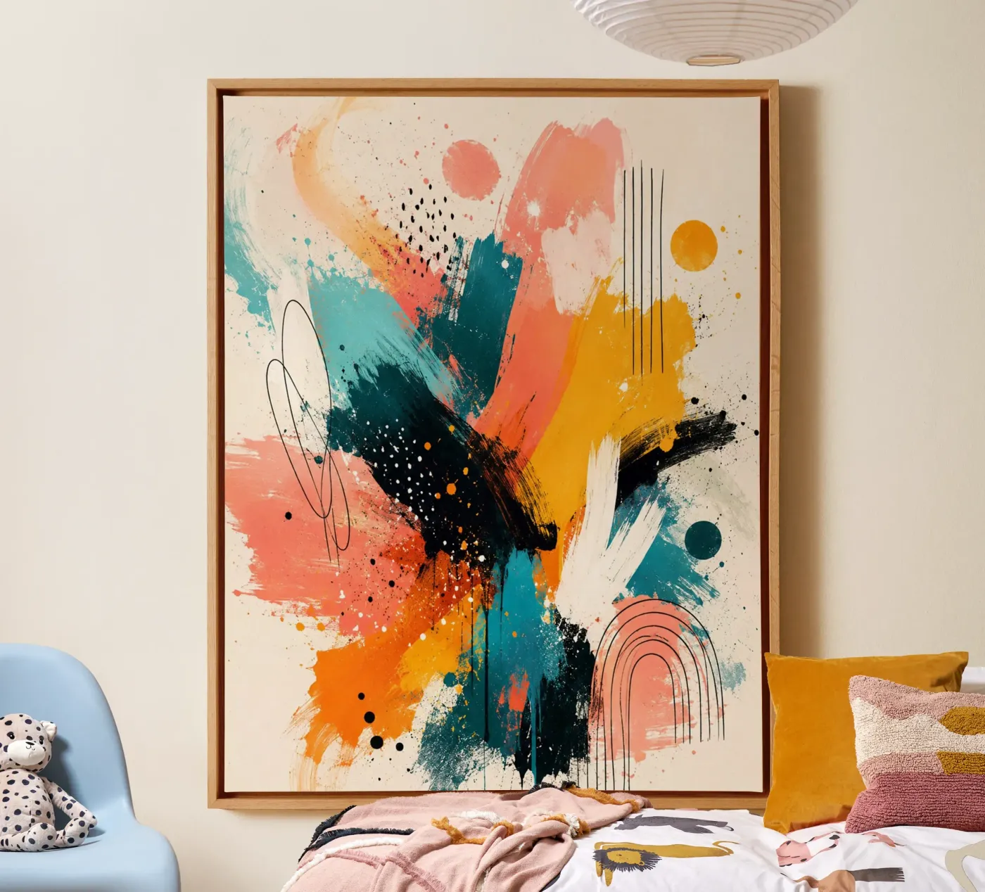 Creative Pulse canvas by PurePrint Studio