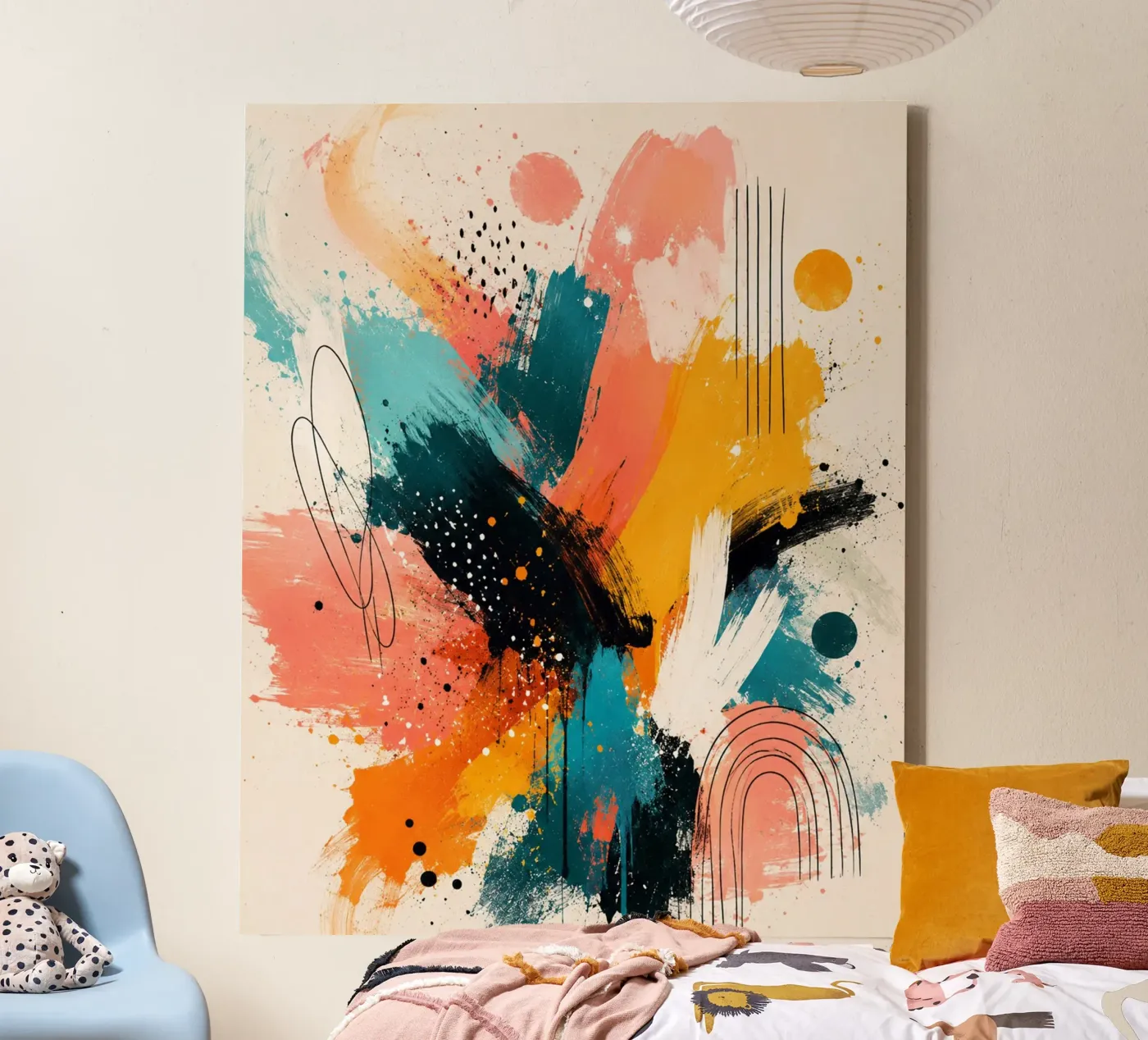 Creative Pulse canvas by PurePrint Studio