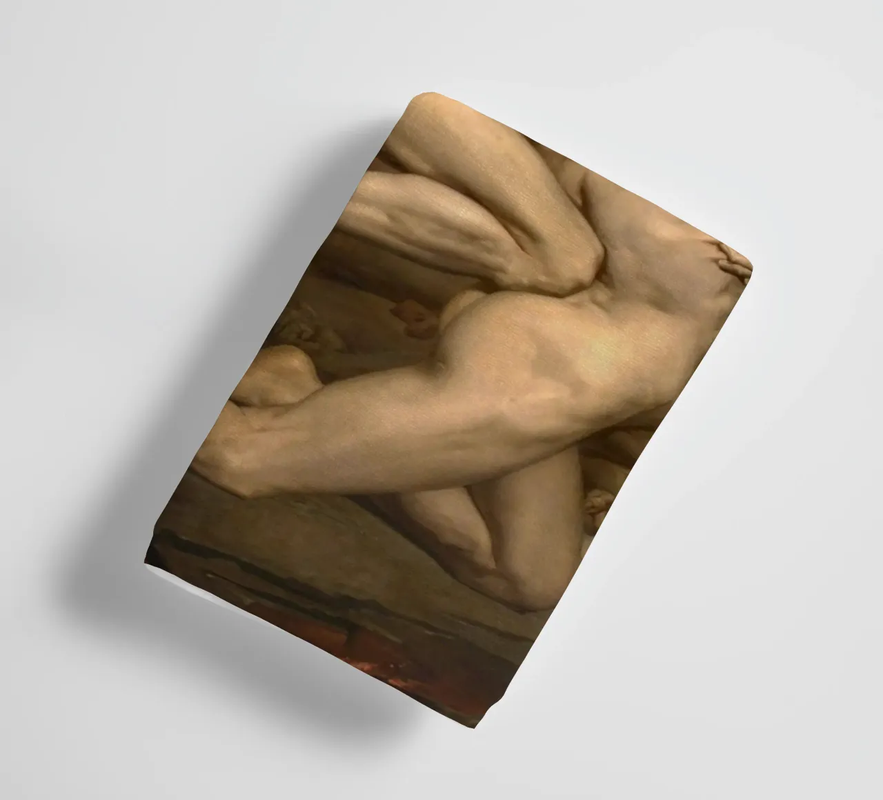 William-Adolphe Bouguereau - Dante and Virgil Dante and Virgi towel by Timeless Artworks