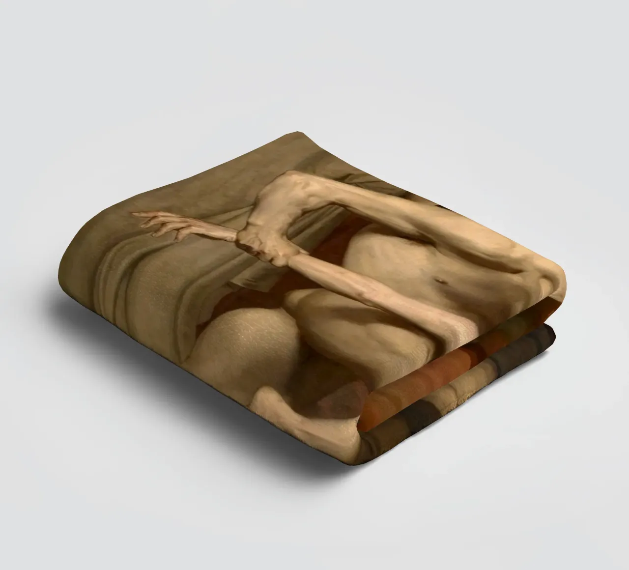 William-Adolphe Bouguereau - Dante and Virgil Dante and Virgi towel by Timeless Artworks
