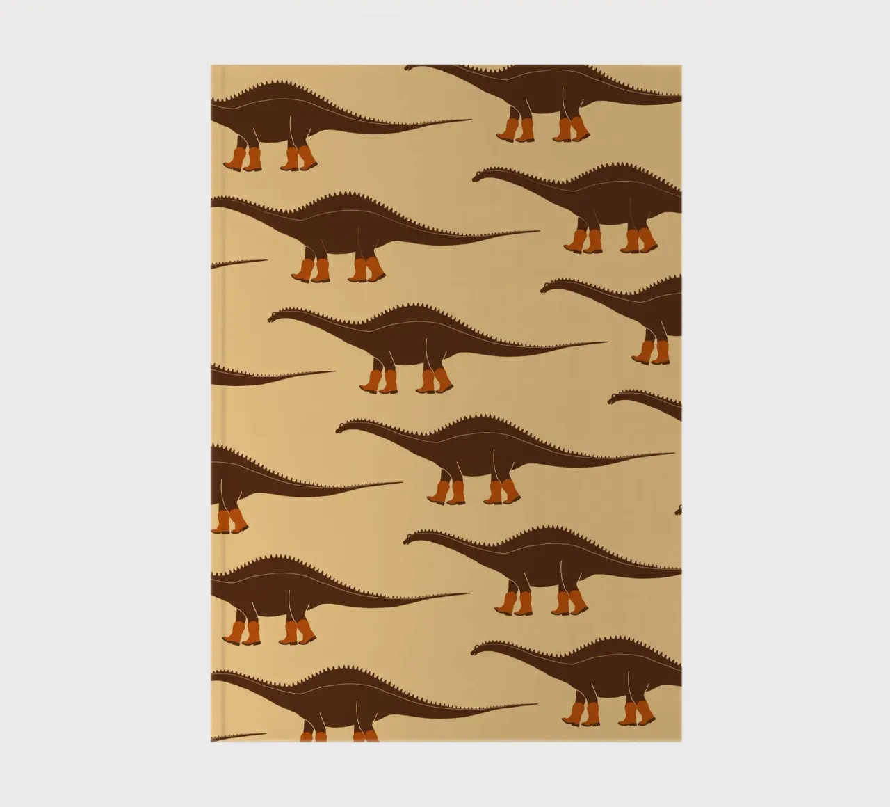 Reba the Cowgirl Rebbachisaurus notebook by AnyoneCanYeehaw