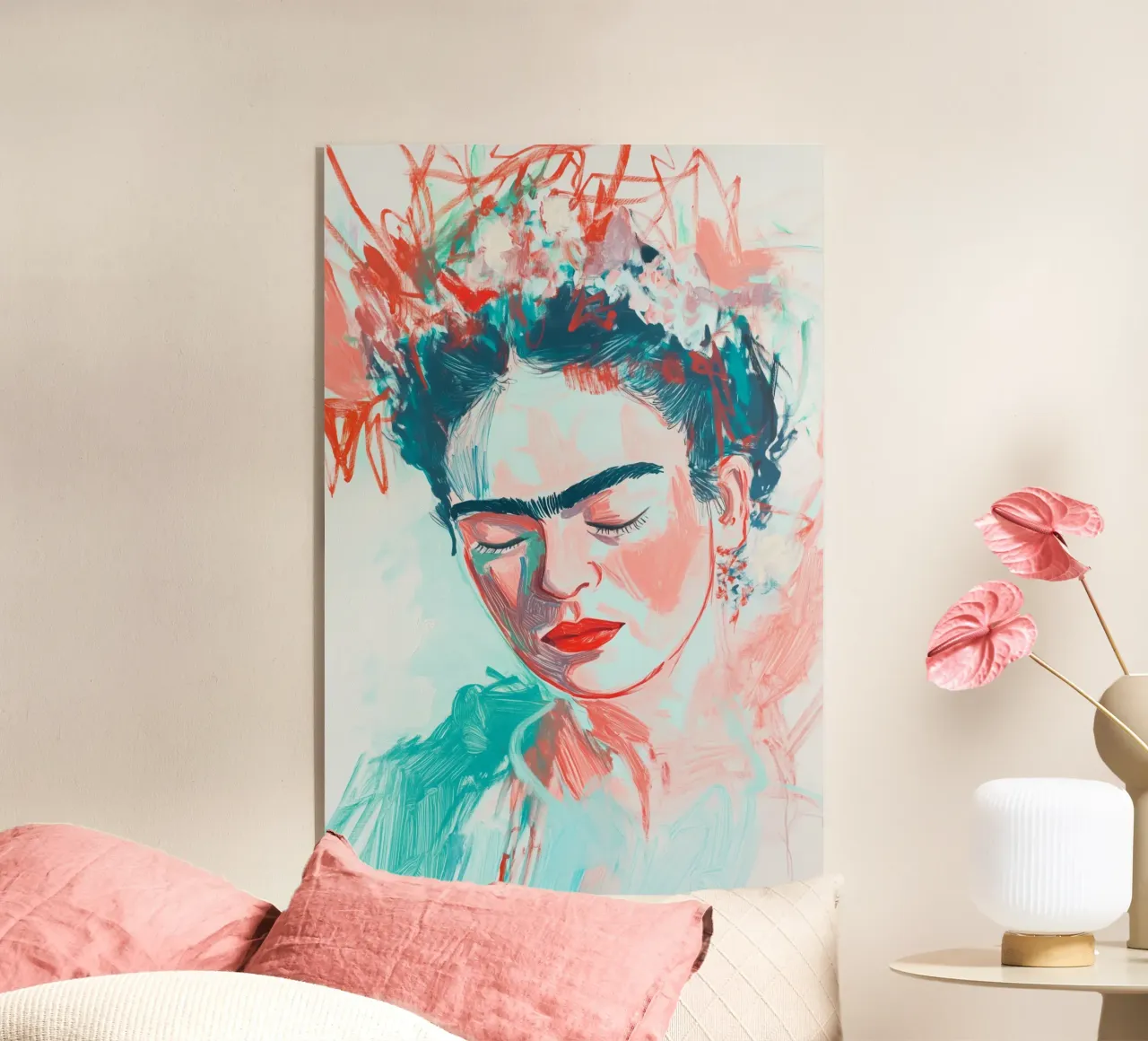 Frida Bellezza silenziosa plexiglass da Carinaprint