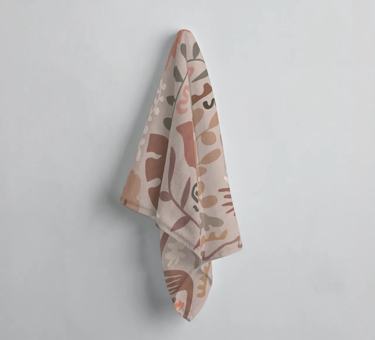 Blush Flora III asciugamano da bagno da amini54