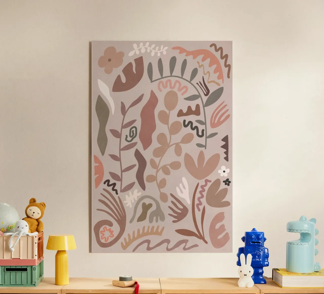 Blush Flora III plexiglass da amini54