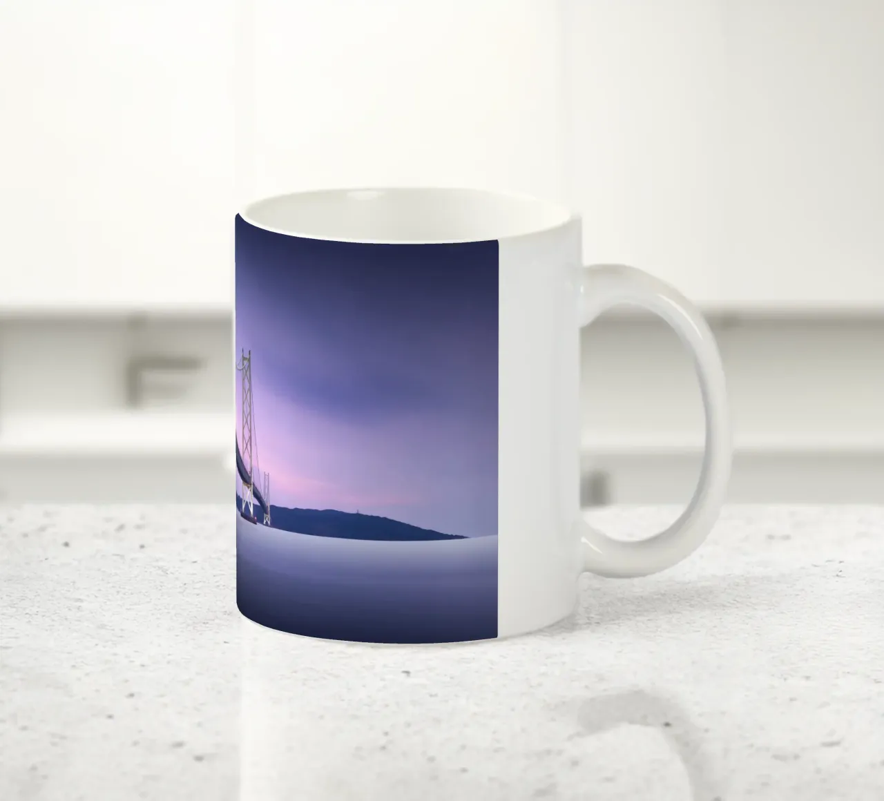 Ponte Akashi-Kaikyō - Giappone tazza in ceramica da Håggard Photography | Ronny Behnert