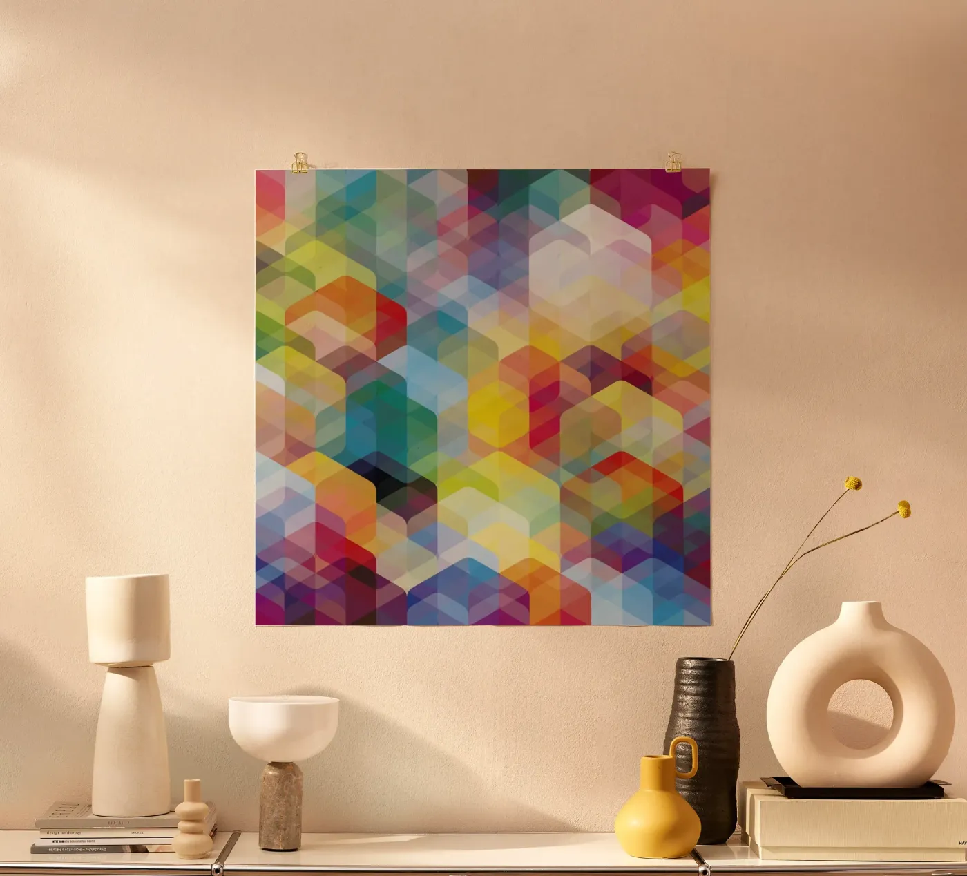 Cuben Curved #2 poster da Excites