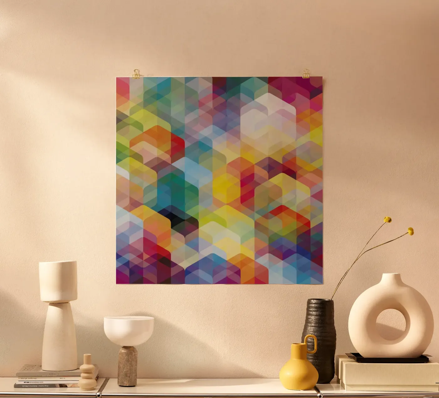 Cuben Curved #2 poster da Excites