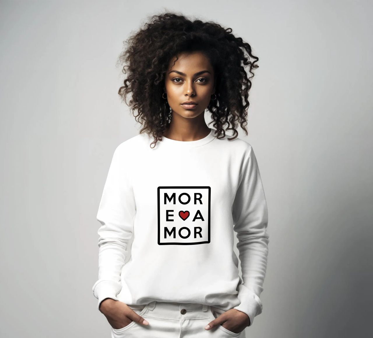 Plus d'amour sweat de amini54