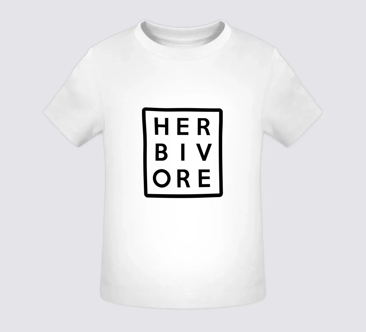 Herbivoor baby t-shirt van amini54