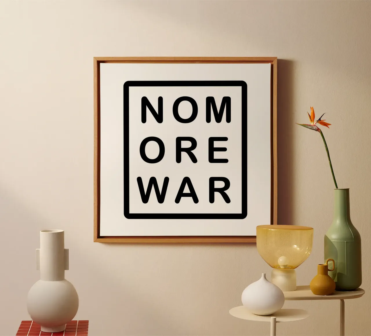 No More War canvas by amini54