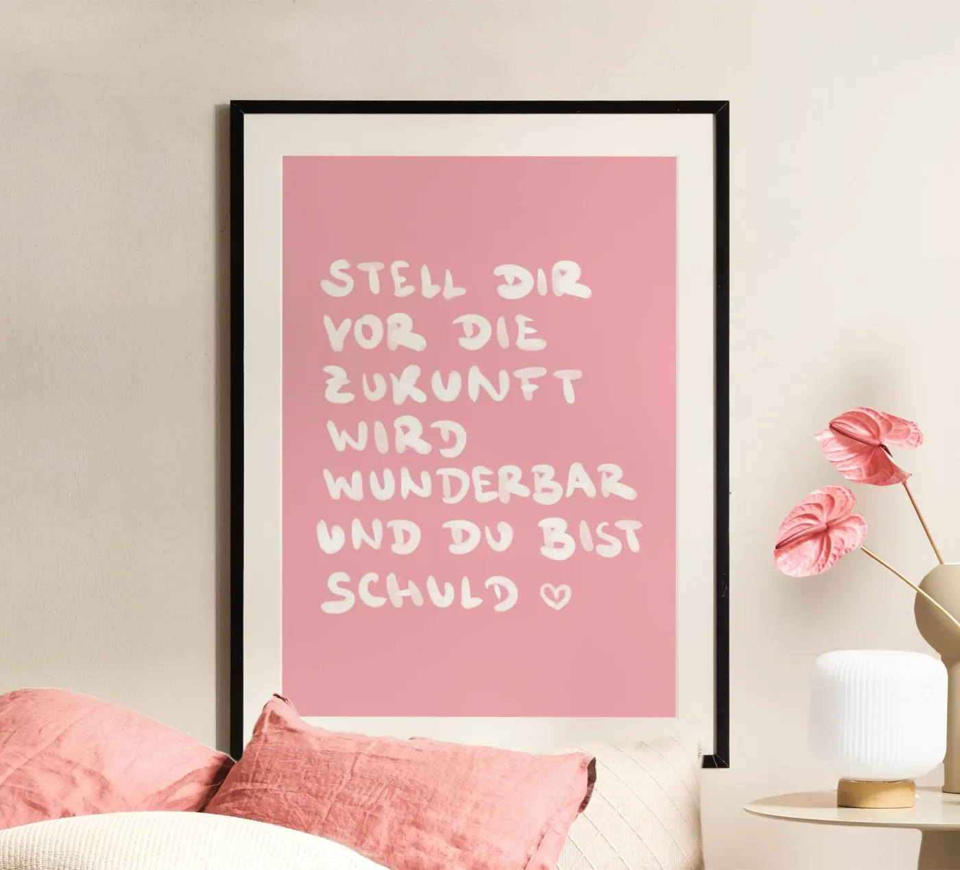 Stell dir vor poster da BAINAI QUOTES