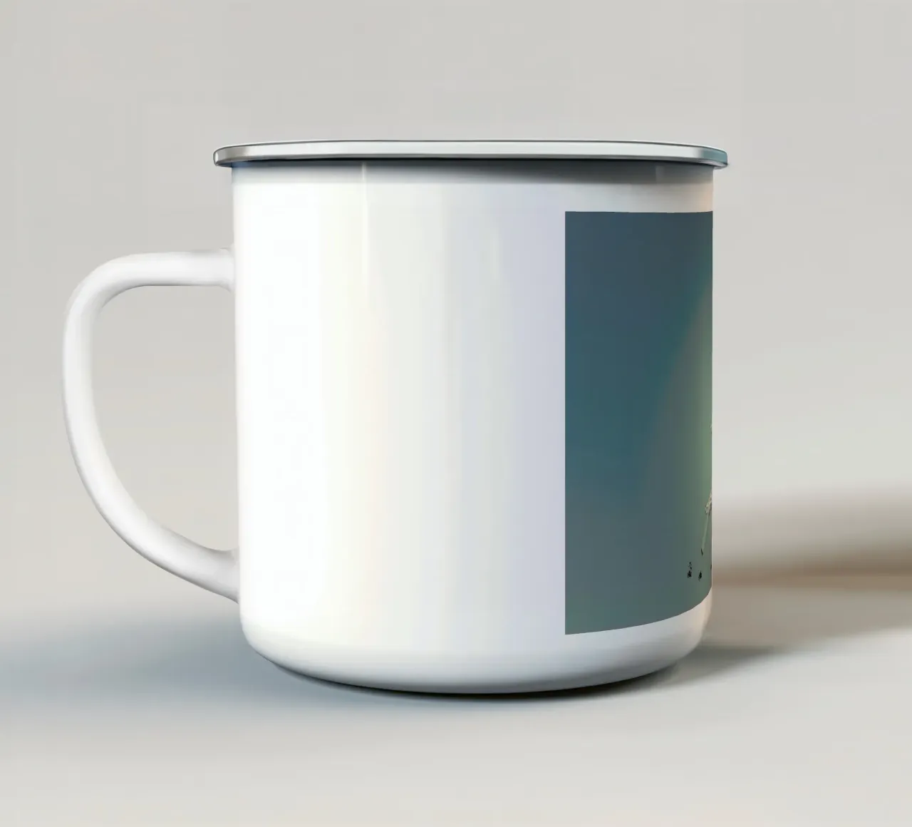 Groena Lund 1 tazza in smalto da Michael Belhadi