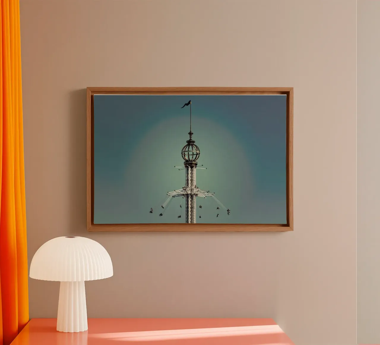 Groena Lund 1 canvas by Michael Belhadi