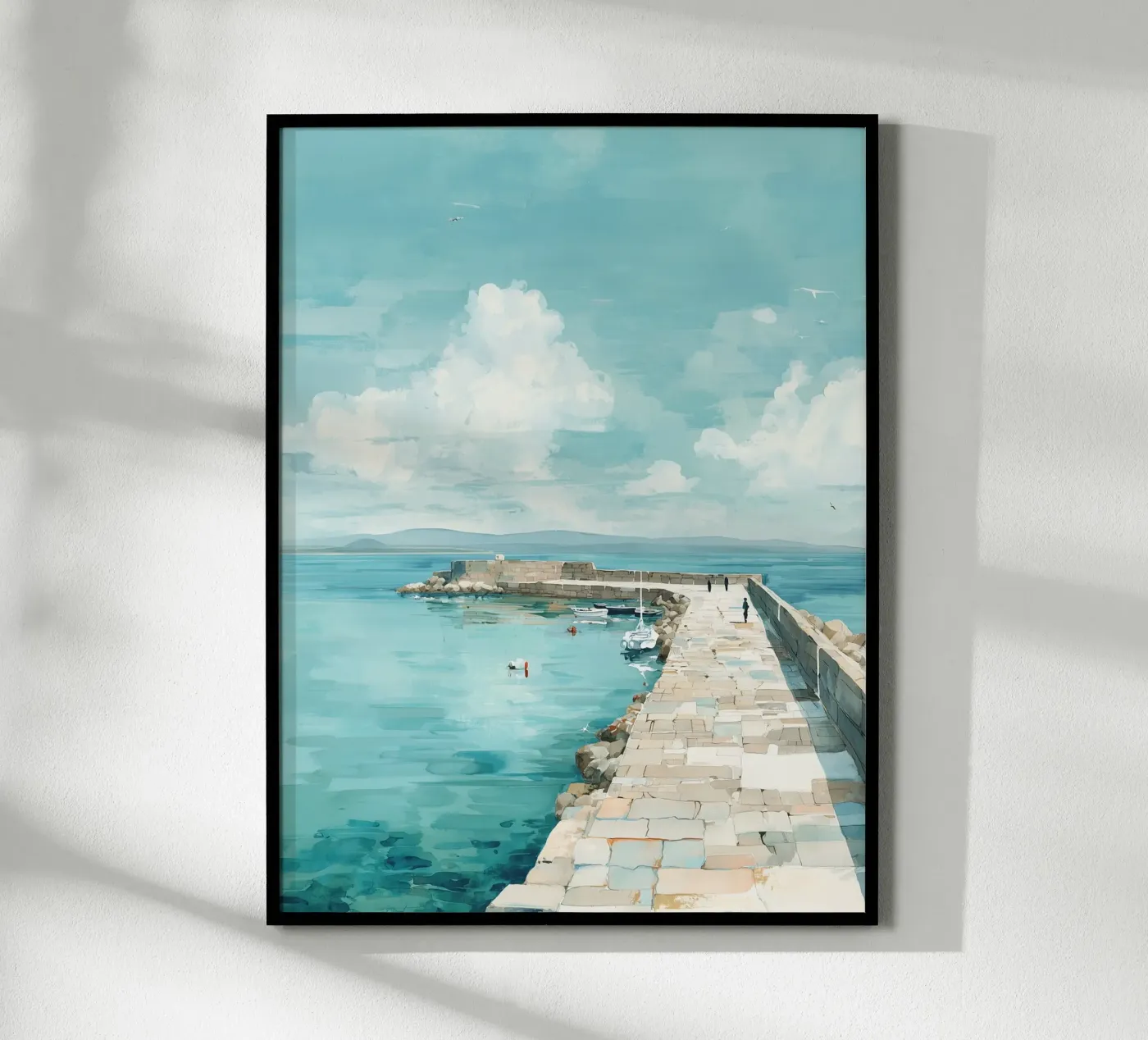 Soft Harbor Seascape poster da LUMA