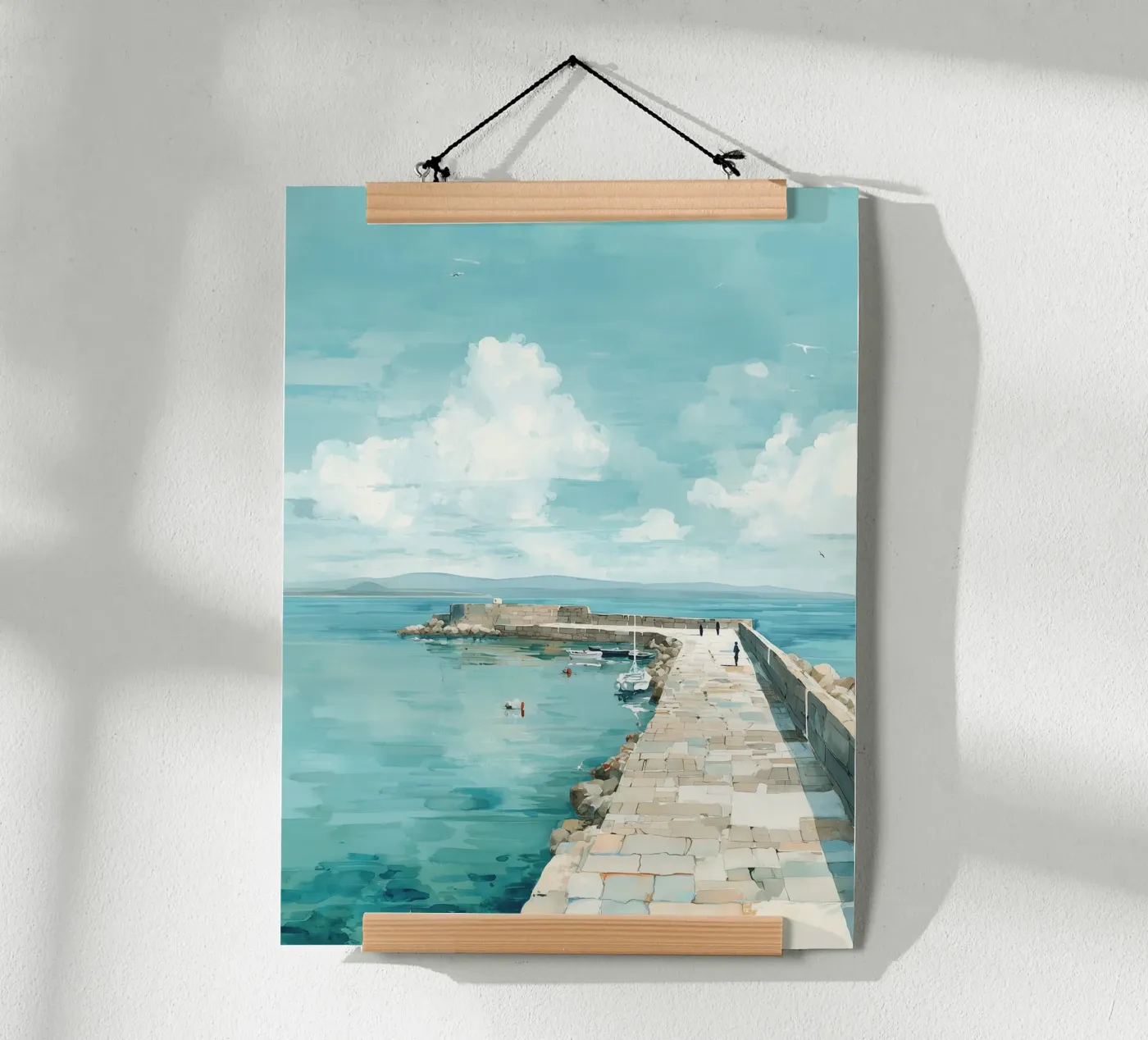Soft Harbor Seascape poster da LUMA