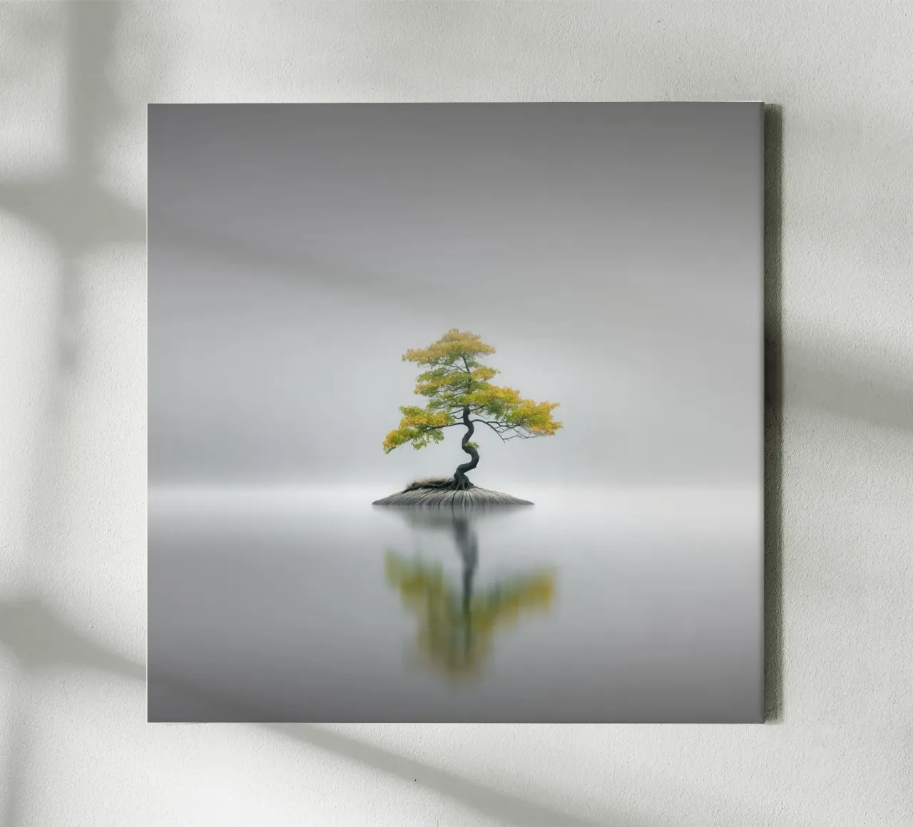 Echi - Bonsai II tela con Cornice a cassetta da Håggard Photography | Ronny Behnert