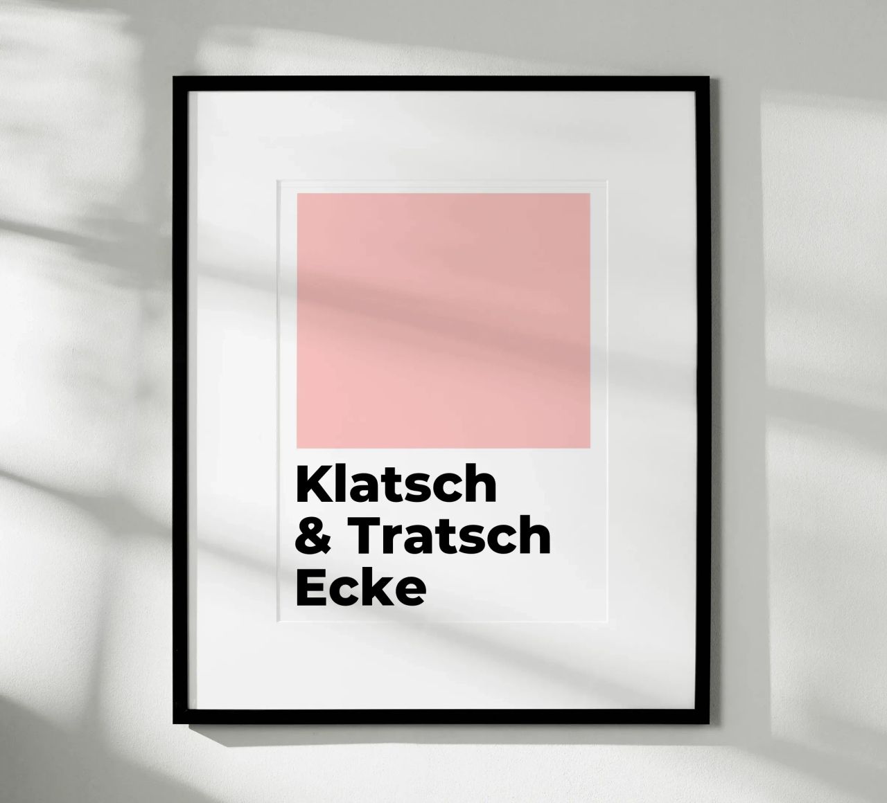 Klatsch & Tratsch Ecke Poster von BAINAI