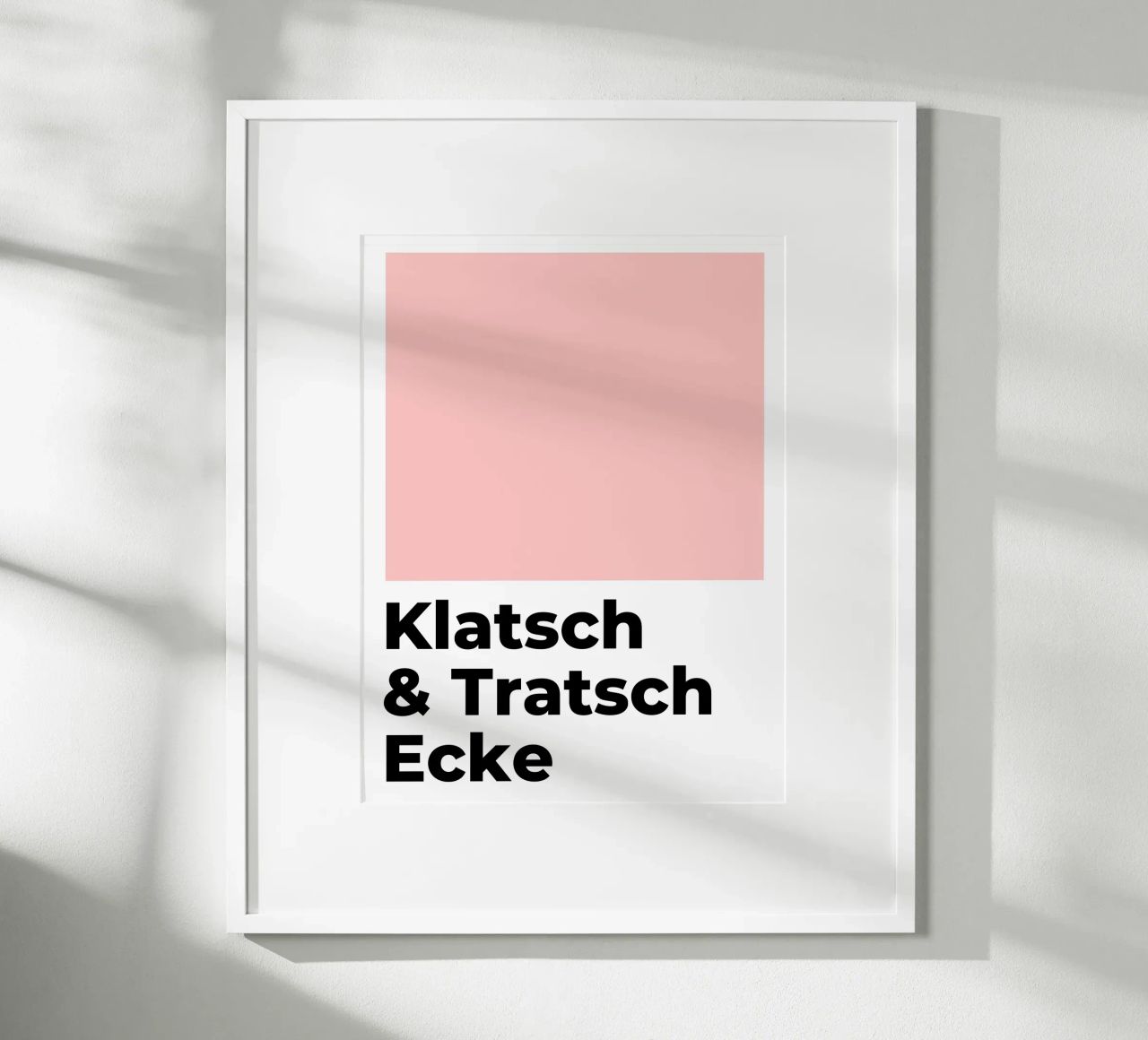 Klatsch & Tratsch Ecke Poster von BAINAI