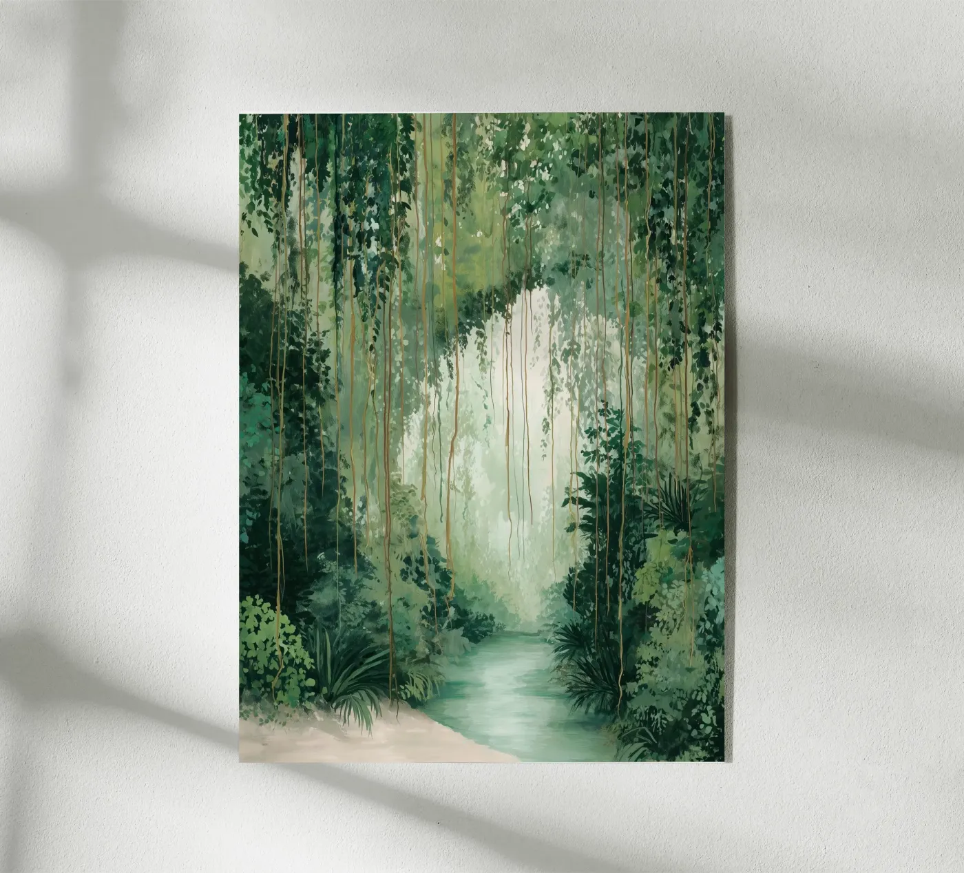 Soft Tropical Forest plexiglass da LUMA