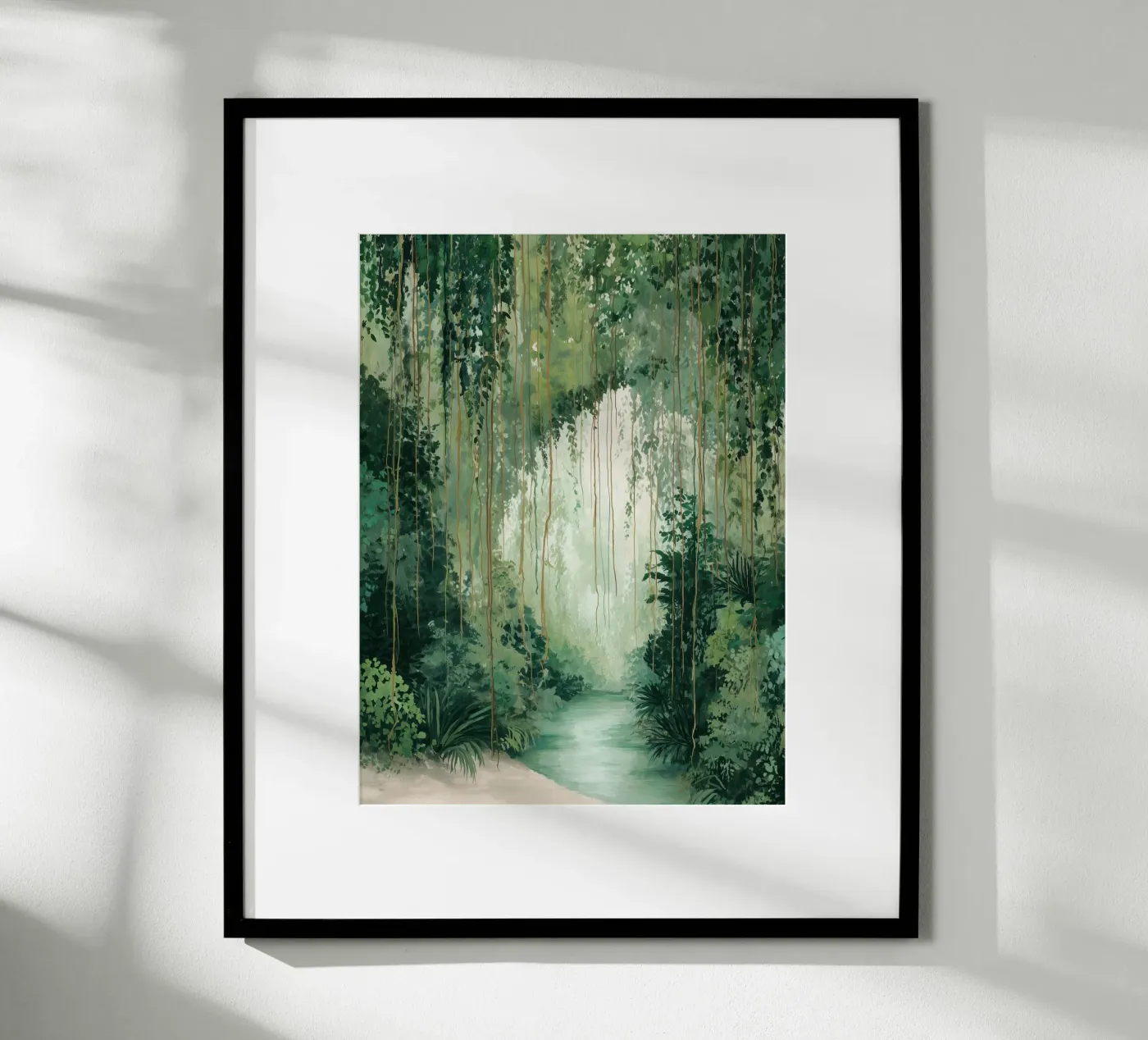 Soft Tropical Forest poster da LUMA