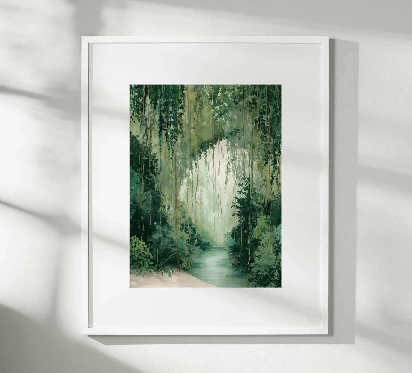 Soft Tropical Forest poster da LUMA