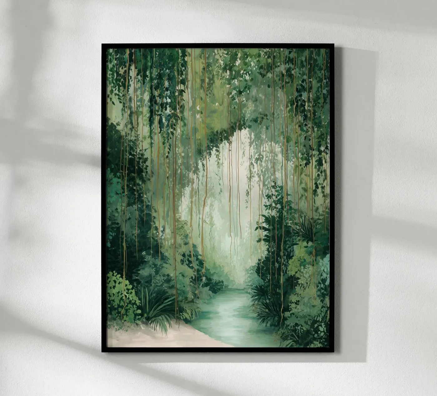 Soft Tropical Forest poster da LUMA
