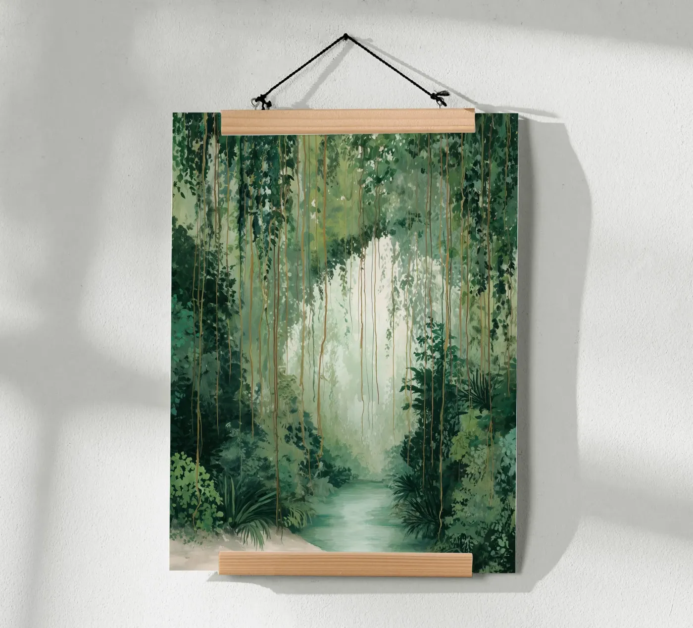 Soft Tropical Forest poster da LUMA