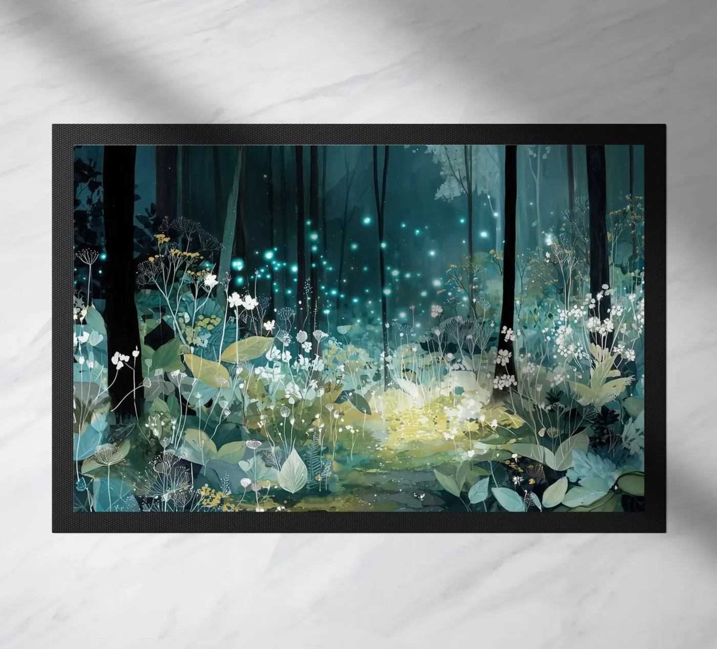 Enchanted Forest doormat by LUMA