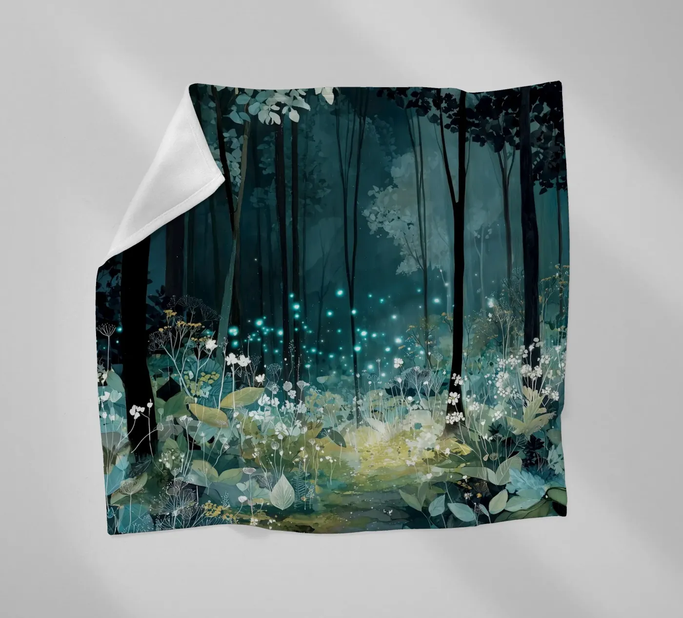 Enchanted Forest Fleecedecke von LUMA