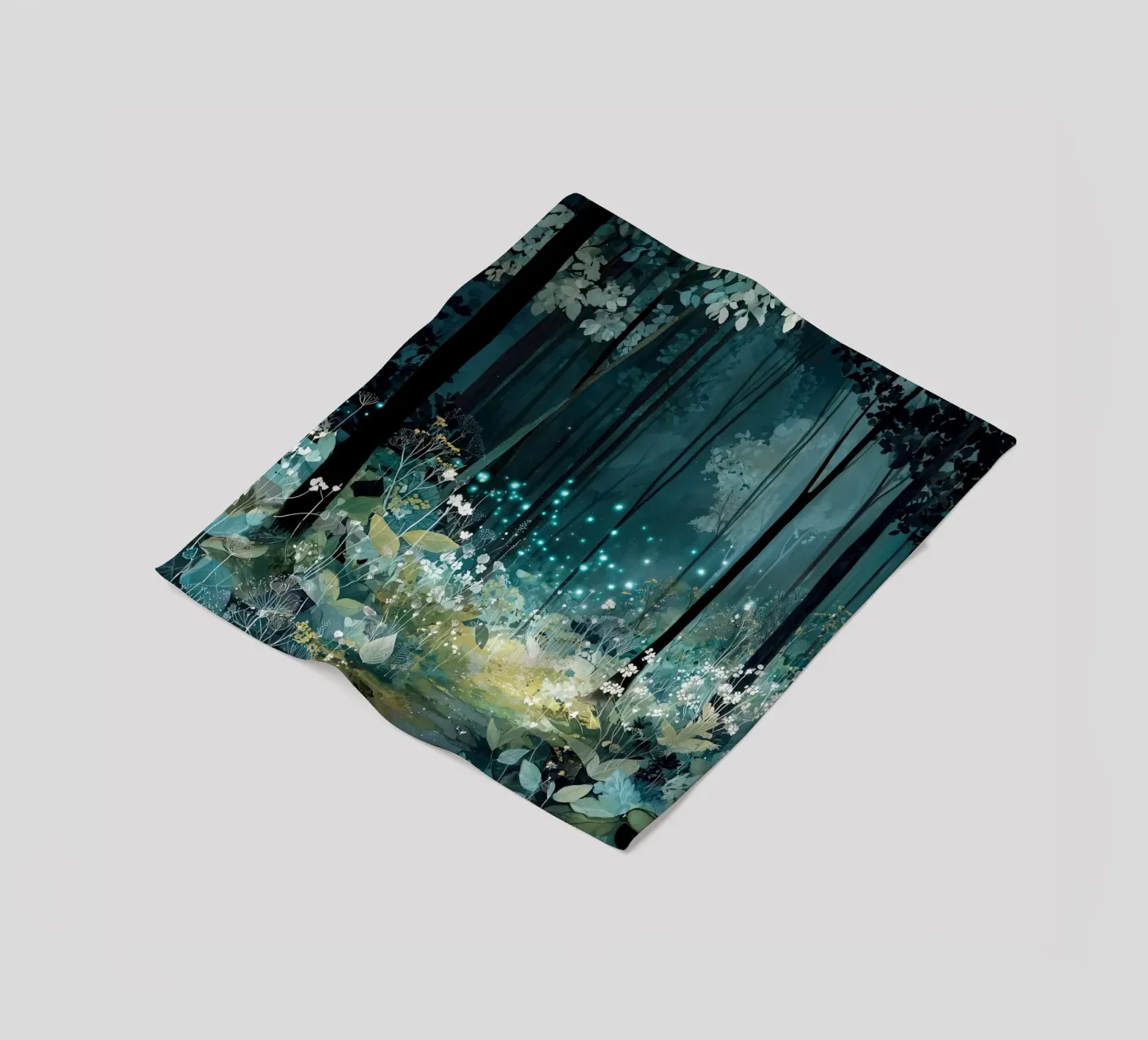 Enchanted Forest Fleecedecke von LUMA