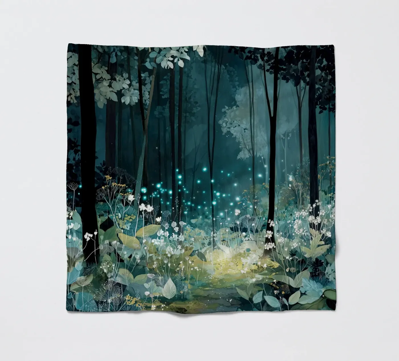 Enchanted Forest Fleecedecke von LUMA