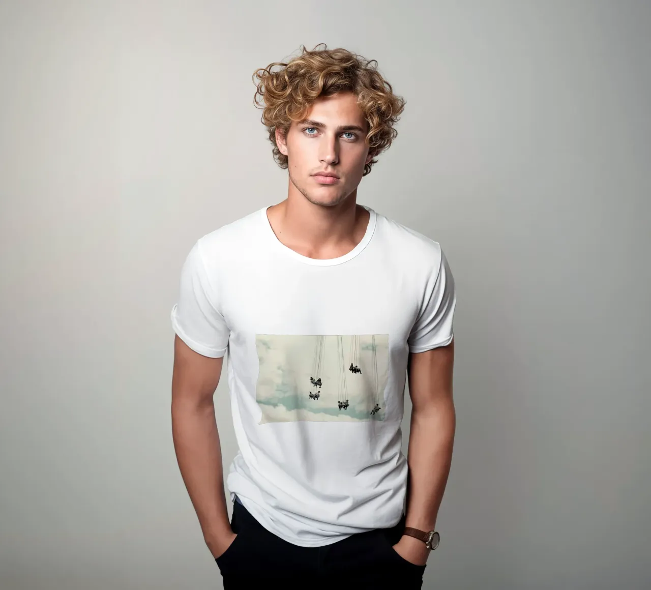 Groena Lund 2 t-shirt da Michael Belhadi