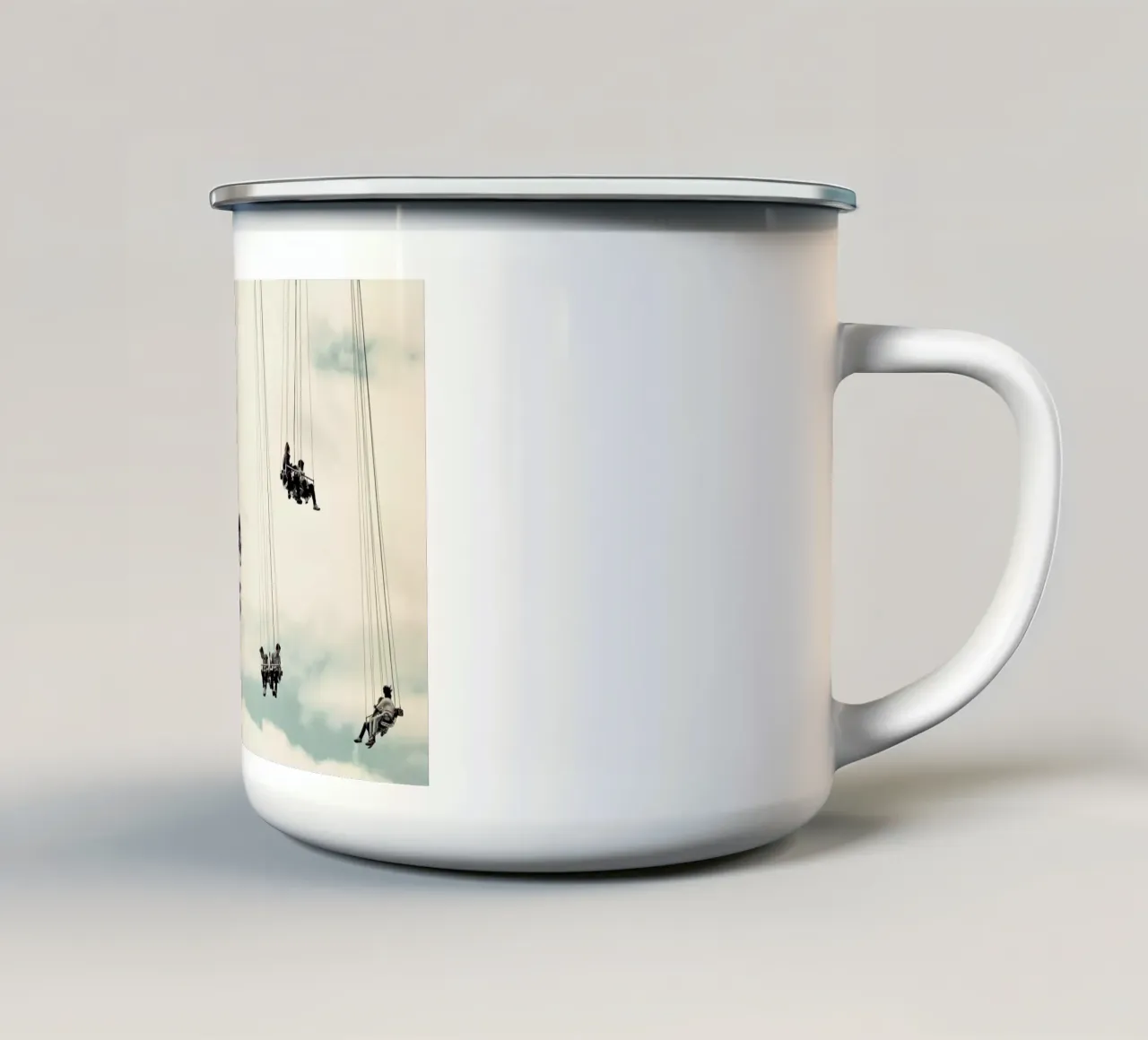 Groena Lund 2 tazza in smalto da Michael Belhadi