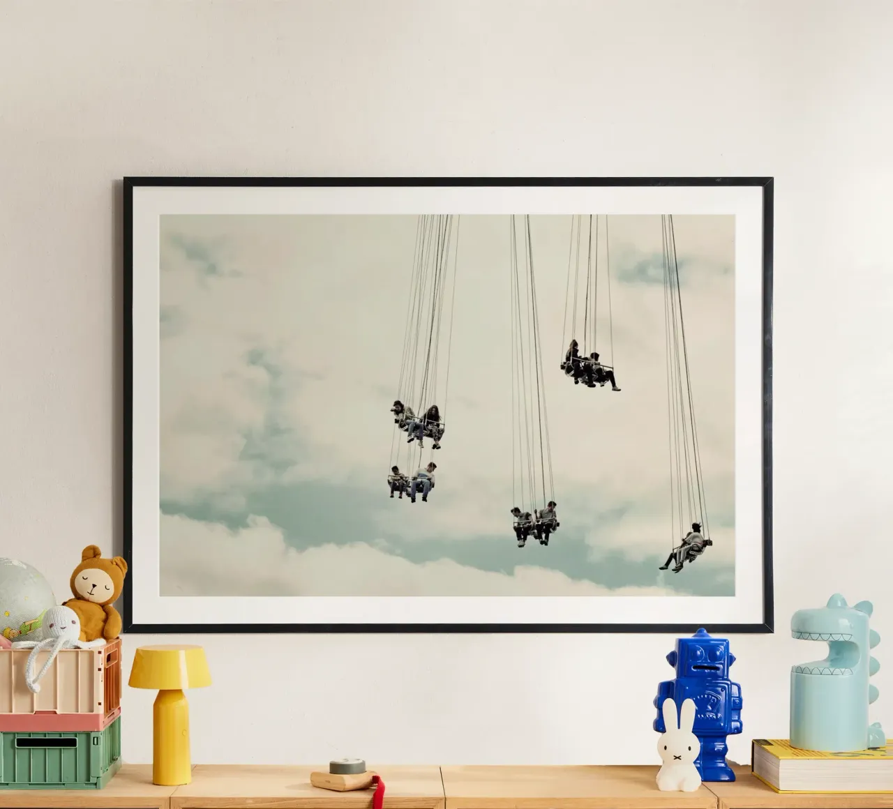Groena Lund 2 poster con telaio in alluminio da Michael Belhadi