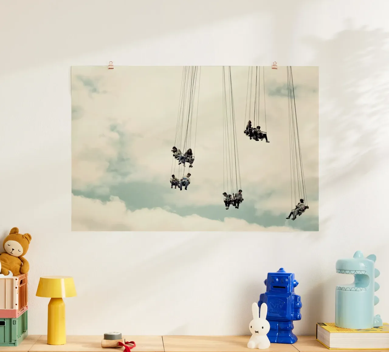 Groena Lund 2 poster con telaio in alluminio da Michael Belhadi