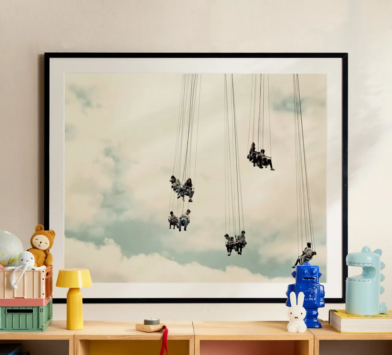 Groena Lund 2 poster con telaio in alluminio da Michael Belhadi