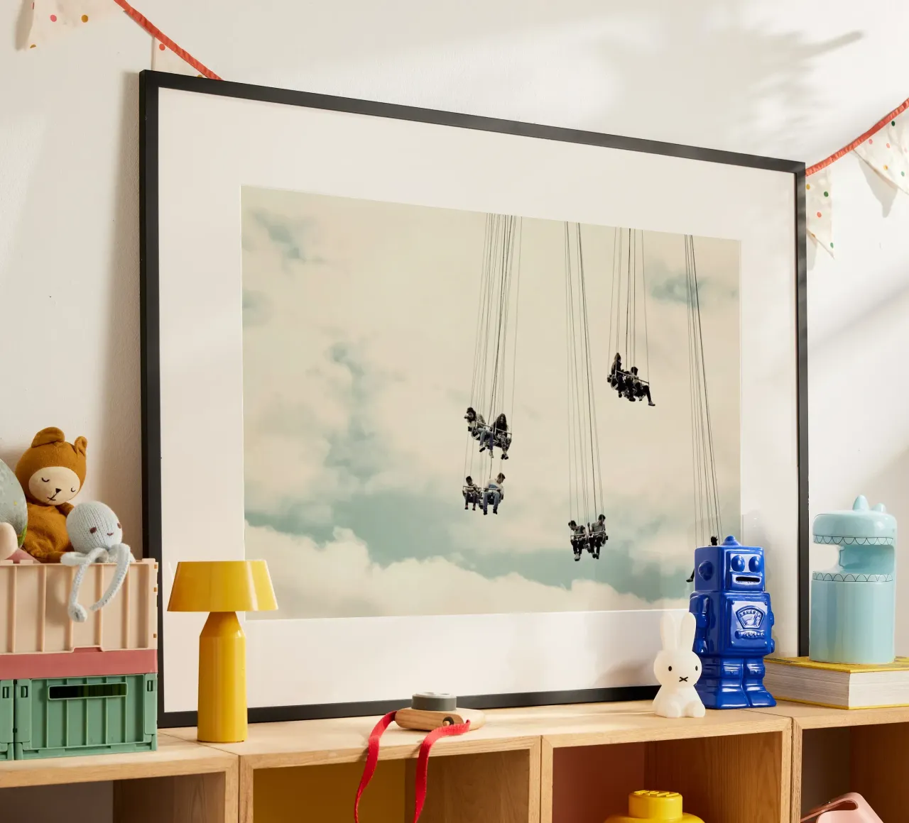 Groena Lund 2 poster con telaio in alluminio da Michael Belhadi