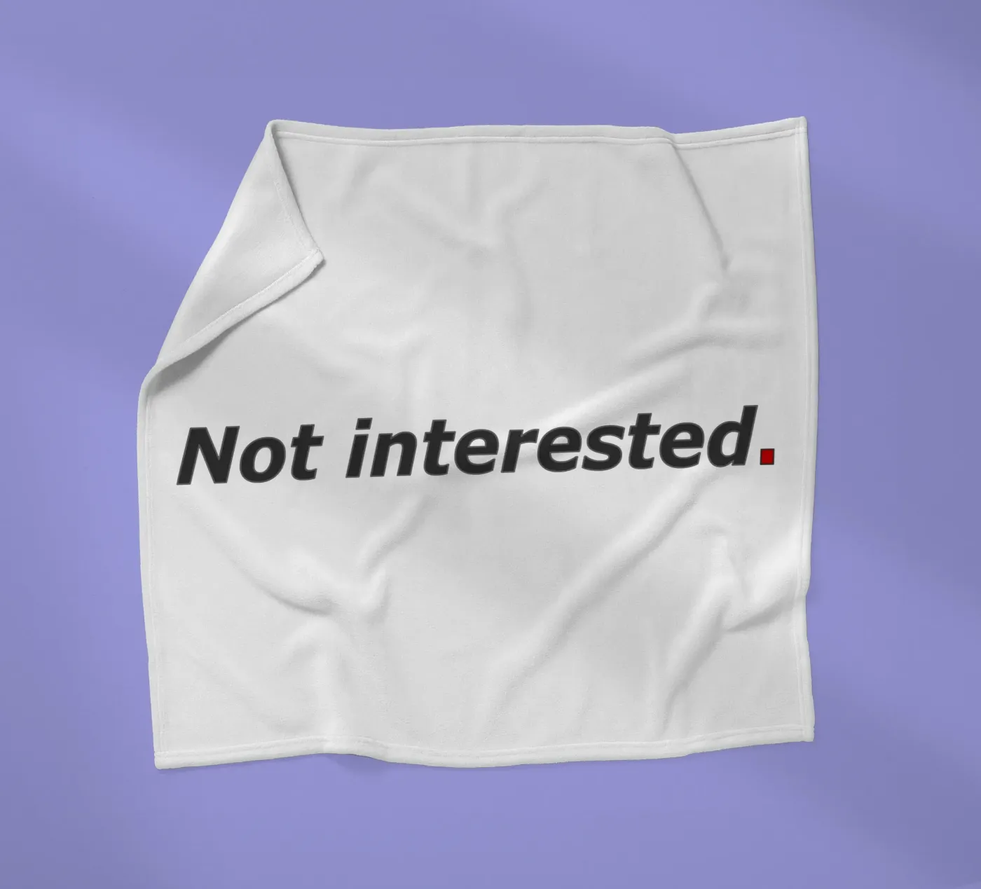 Non interessato coperta in pile da amini54
