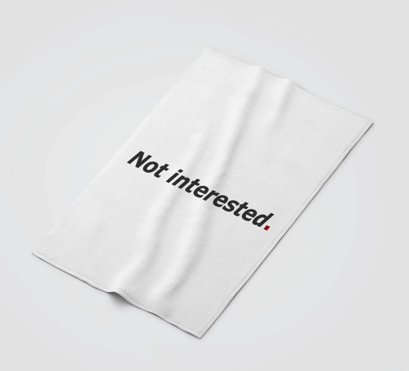 Non interessato coperta in pile da amini54