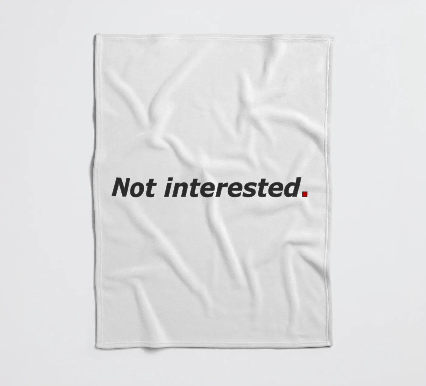 Non interessato coperta in pile da amini54