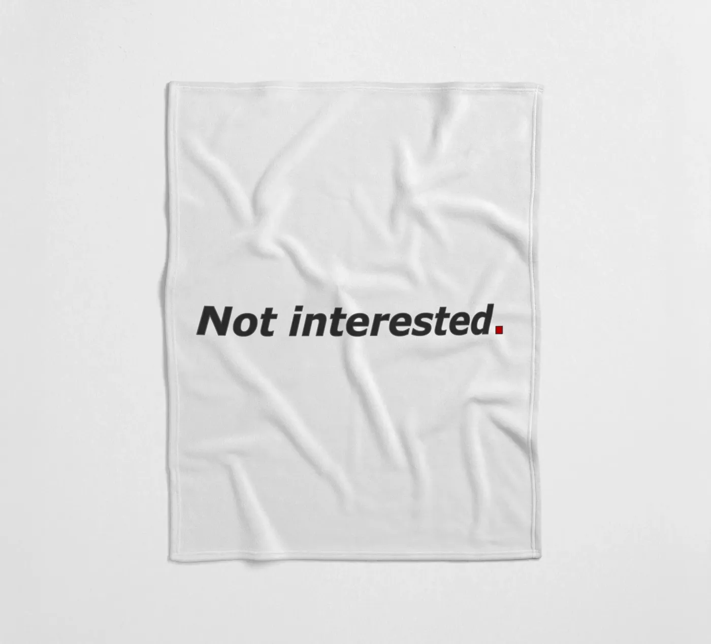 Non interessato coperta in pile da amini54