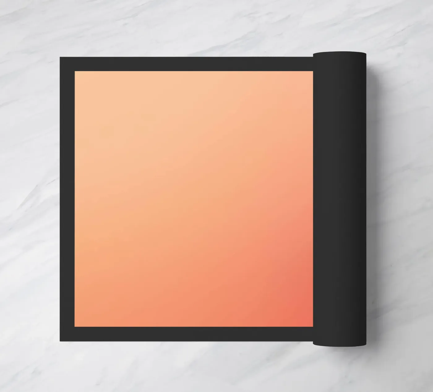 Peach orange gradient zerbino da PETER