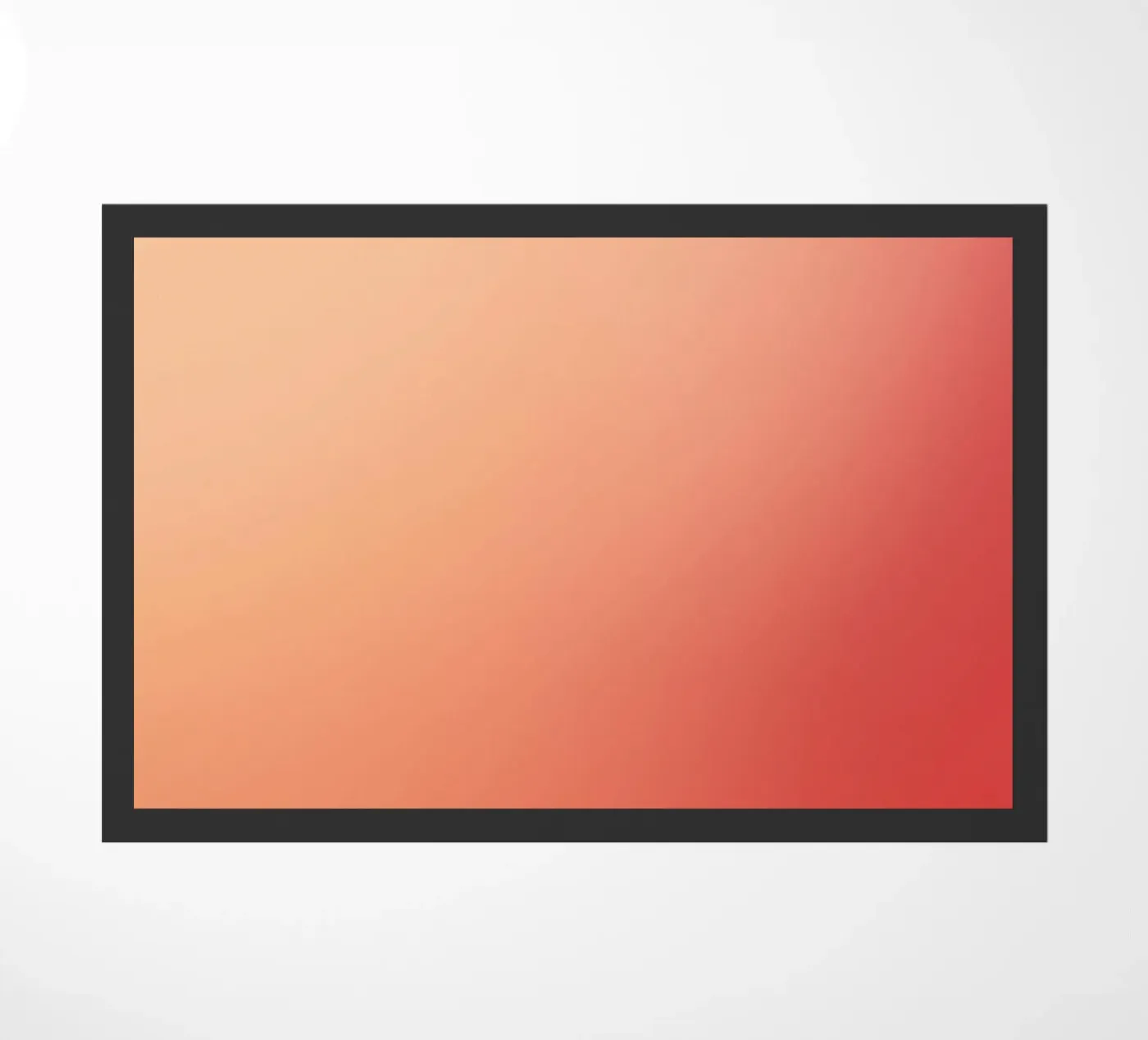 Peach orange gradient zerbino da PETER